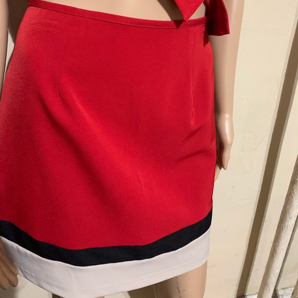 Brioche 2 peice color block skirt set - Picture 5 of 10